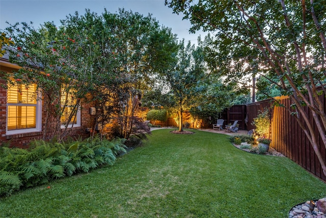 704 Winchester Dr, Richardson, TX 75080 - view of yard with a patio