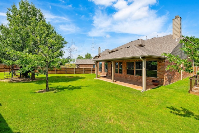 459 Bristol St, Roanoke, TX 76262 - view of yard with a patio area