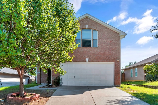 1946 Courtside Dr, Dallas, TX 75051 - traditional home with brick siding, driveway, and an attached garage