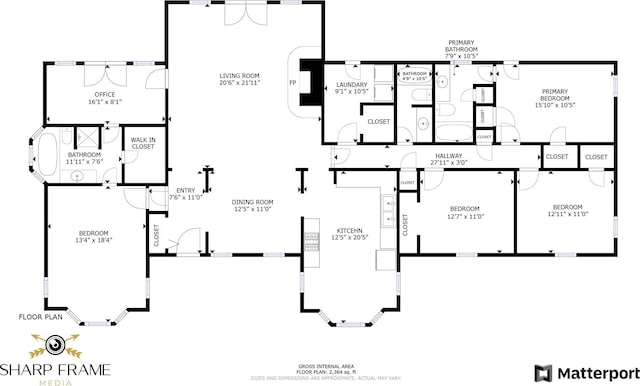 2227 Fm 2815 S, Bonham, TX 75418 - home floor plan