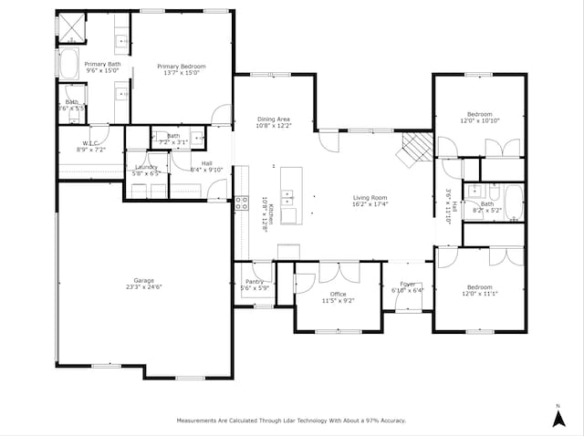 5185 Fox Trot Ln, Caddo Mills, TX 75135 - property floor plan