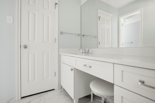 15810 Ranchita Dr, Dallas, TX 75248 - bathroom with marble finish floors and vanity