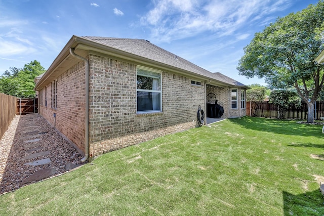 3532 Gallant Trl, Fort Worth, TX 76244 - rear view of property featuring brick siding