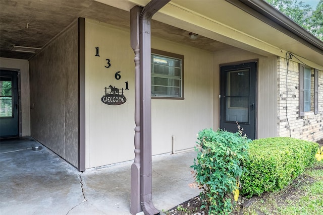 1361 Shady Ln, Canton, TX 75103 - view of exterior entry featuring brick siding