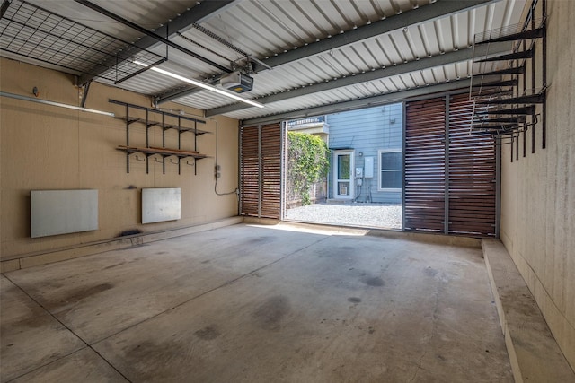 1811 S Ervay St, Dallas, TX 75215 - garage featuring a garage door opener