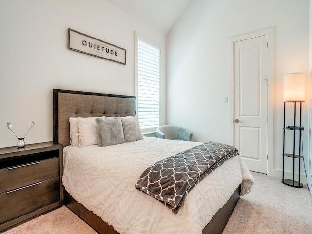 4124 Sandbrock Pkwy, Aubrey, TX 76227 - carpeted bedroom featuring vaulted ceiling