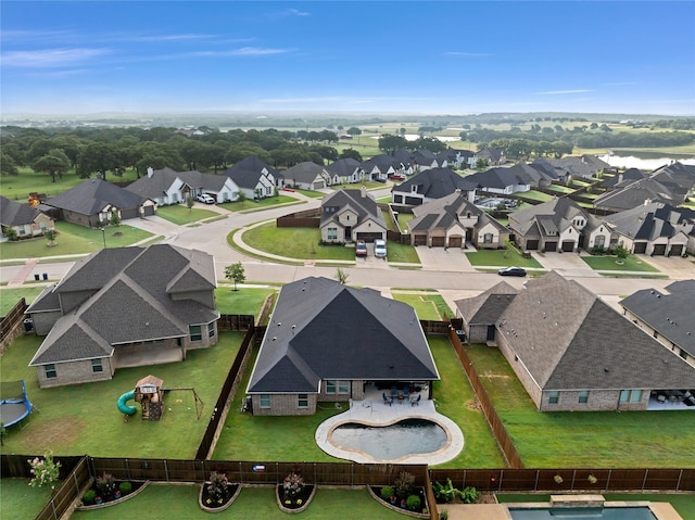 2512 Bunker Hill Dr, Burleson, TX 76028 - aerial perspective of suburban area