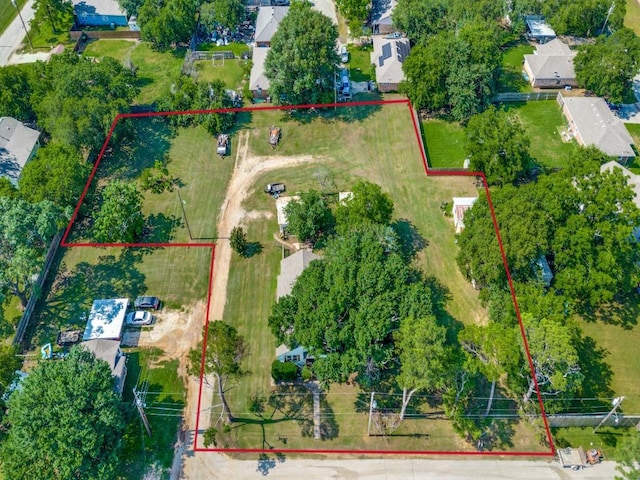 219 E Evans St, Pilot Point, TX 76258 - view of property location with property parcel outlined