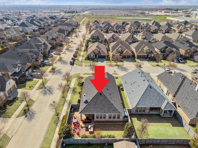 869 Field Xing, Little Elm, TX 76227 - aerial view of residential area