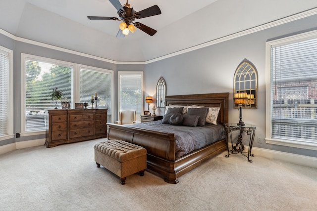5005 Summerbrook Dr, Colleyville, TX 76034 - carpeted bedroom with baseboards, multiple windows, and a ceiling fan