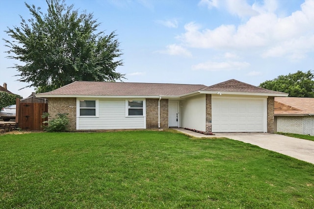 5620 Cherilee Ln, Haltom City, TX 76148 - ranch-style house with driveway, a garage, and brick siding