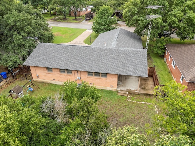 2607 Glendale Dr, Waco, TX 76710 - view from above of property