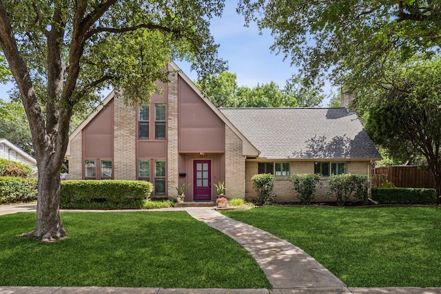 12217 Veronica Rd, Farmers Branch, TX 75234 - mid-century home with brick siding and a shingled roof