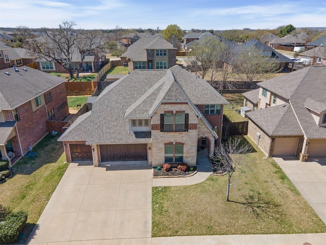 952 Tara Dr, Burleson, TX 76028 - view of front of property with a residential view and driveway