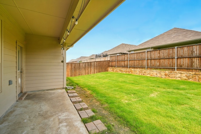 524 Big Horn Pass, Denton, TX 76210 - view of yard with a patio area