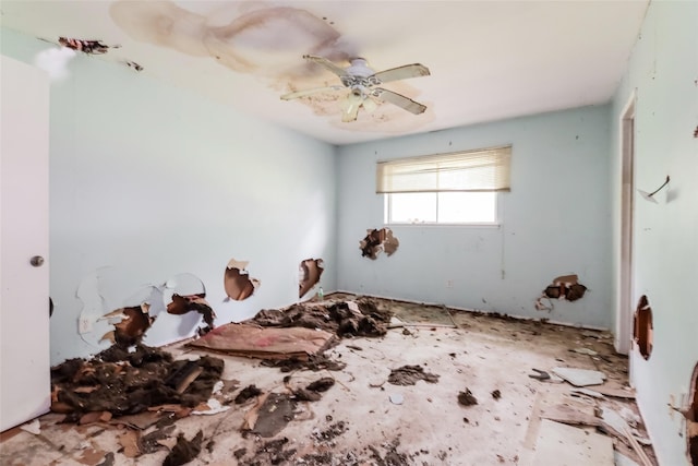 214 Independence Dr, Garland, TX 75043 - spare room with a ceiling fan