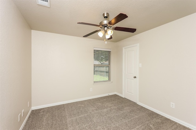 7660 Hollow Forest Dr, Fort Worth, TX 76123 - carpeted empty room featuring ceiling fan and baseboards