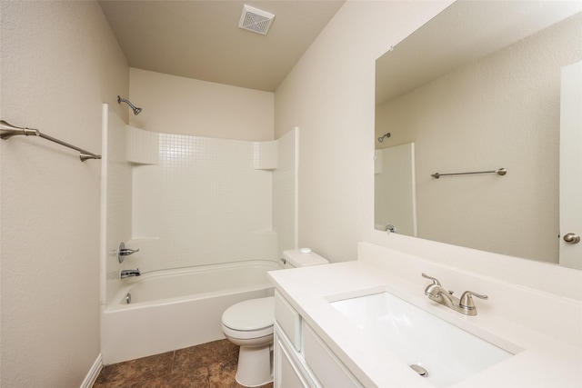 7660 Hollow Forest Dr, Fort Worth, TX 76123 - full bath featuring toilet, vanity, and shower / bath combination