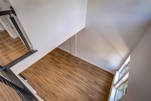 312 Beckham St, Sulphur Springs, TX 75482 - empty room featuring wood finished floors and baseboards