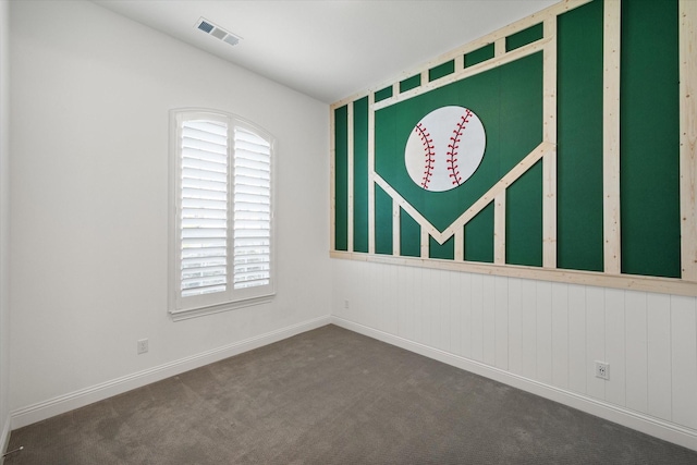6721 Elderberry Way, Flower Mound, TX 76226 - unfurnished room with dark carpet and baseboards