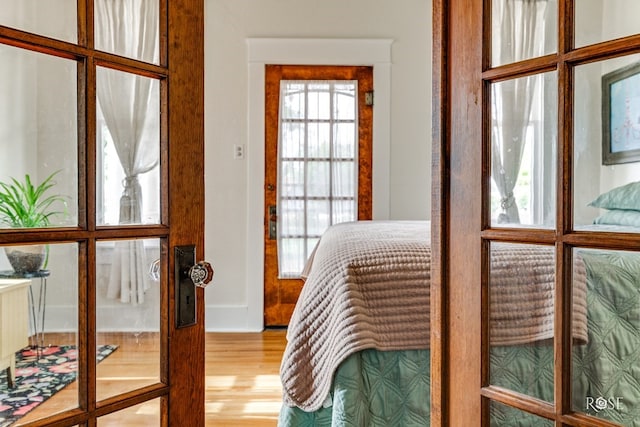 112 5th Ave, Coleman, TX 76834 - bedroom featuring wood finished floors and baseboards