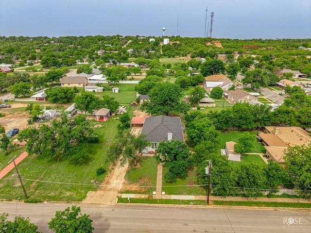 112 5th Ave, Coleman, TX 76834 - aerial perspective of suburban area