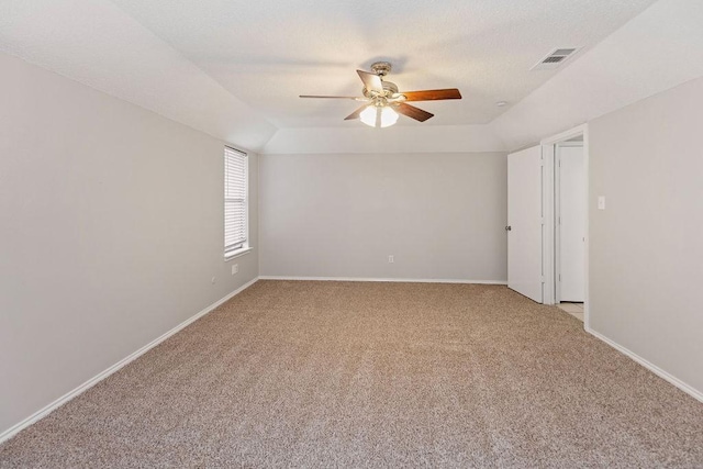 2109 Dartmouth Dr, Arlington, TX 76015 - unfurnished room with a ceiling fan, light carpet, and baseboards