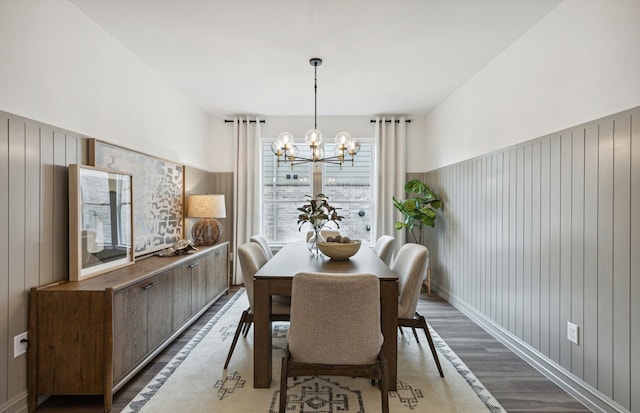 4267 Arlington Ave, Mckinney, TX 75071 - dining room with a chandelier and wood finished floors