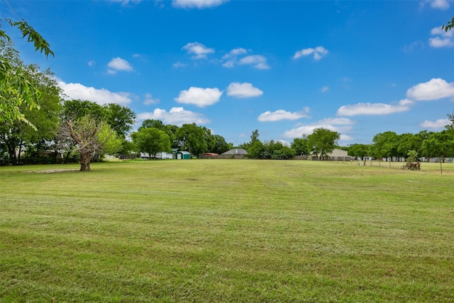322 E Division St, Muenster, TX 76252 - view of green lawn