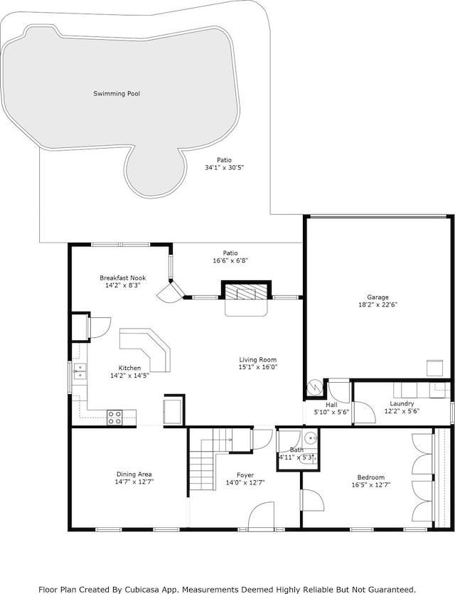 1317 Woodthorpe Dr, Mesquite, TX 75181 - home floor plan