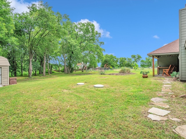 15067 Meadow Ridge Ct, Nevada, TX 75173 - view of grassy yard