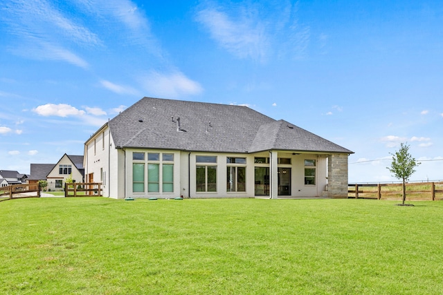 3416 Dovehill Dr, Northlake, TX 76247 - back of house featuring roof with shingles