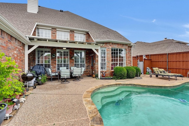 6628 Gray Wolf Dr, Plano, TX 75024 - view of pool featuring a patio