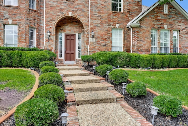 6628 Gray Wolf Dr, Plano, TX 75024 - entrance to property with brick siding