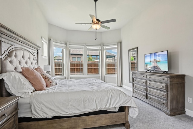 3200 Julian St, Mansfield, TX 76063 - carpeted bedroom featuring baseboards and ceiling fan