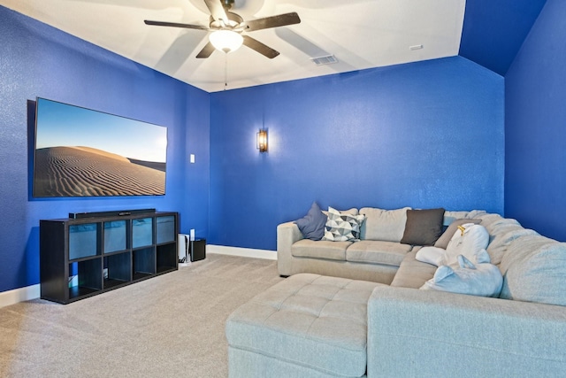 3200 Julian St, Mansfield, TX 76063 - carpeted living area with ceiling fan and baseboards