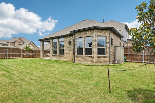 3200 Julian St, Mansfield, TX 76063 - back of property with brick siding and roof with shingles