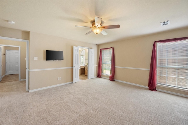 304 Adobe Lilly Ct, Mansfield, TX 76063 - unfurnished bedroom featuring carpet flooring, baseboards, and ceiling fan