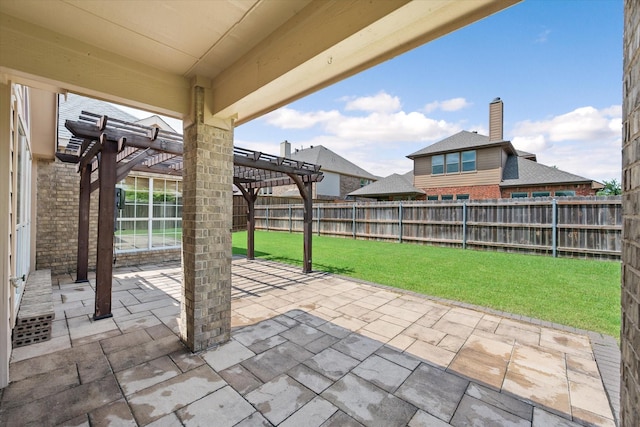 304 Adobe Lilly Ct, Mansfield, TX 76063 - view of patio / terrace with a pergola