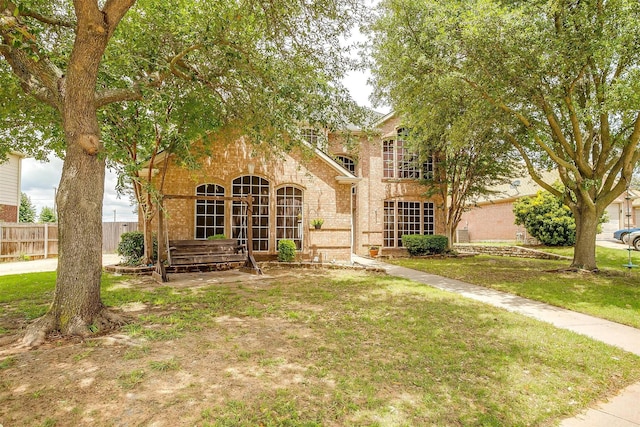 2604 Briarcrest Dr, Burleson, TX 76028 - view of front facade featuring brick siding