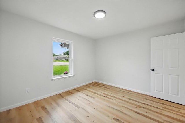 9813 Bancroft Dr, Benbrook, TX 76126 - empty room with wood finished floors and baseboards