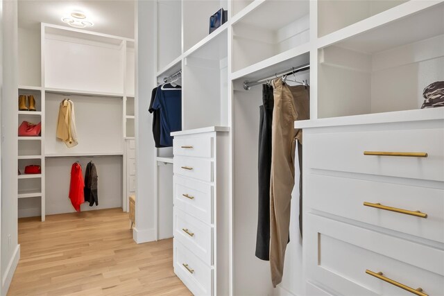 1209 Hicks Trl, Lucas, TX 75002 - walk in closet featuring light wood-type flooring
