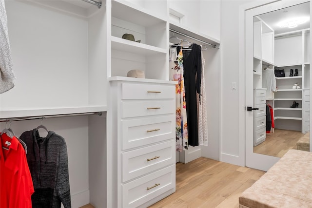 1209 Hicks Trl, Lucas, TX 75002 - spacious closet featuring light wood-style flooring