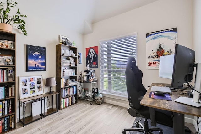 1211 Caddo Hill Ct, Royse City, TX 75189 - office space featuring wood finished floors and baseboards