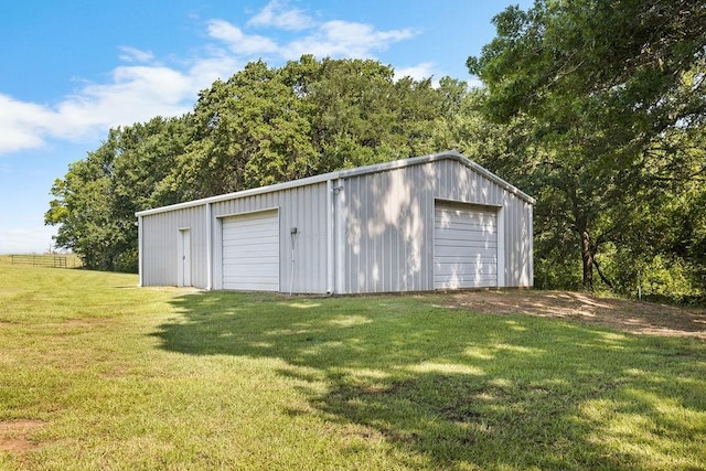 479 Siebman Rd, Sadler, TX 76264 - view of detached garage