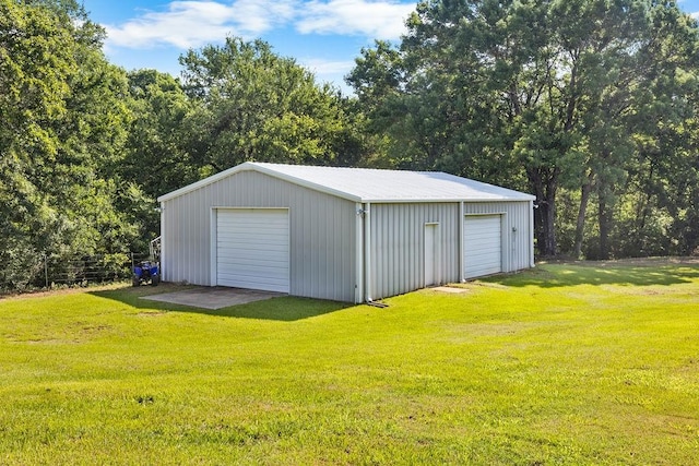 479 Siebman Rd, Sadler, TX 76264 - view of detached garage