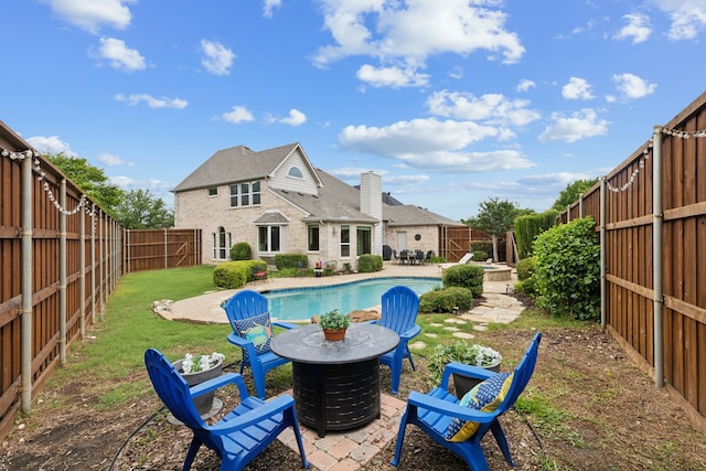 6308 Widgeon Dr, Plano, TX 75024 - view of pool featuring a patio
