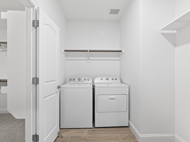 2508 Bunker Hill Dr, Burleson, TX 76028 - washroom with washer and dryer and baseboards
