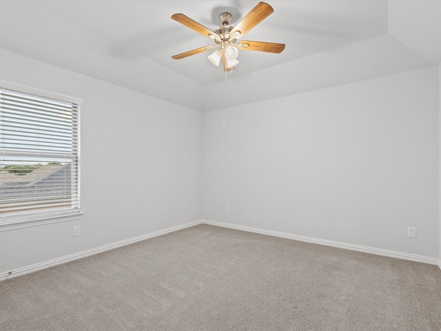 2508 Bunker Hill Dr, Burleson, TX 76028 - unfurnished room featuring carpet flooring, a ceiling fan, and baseboards