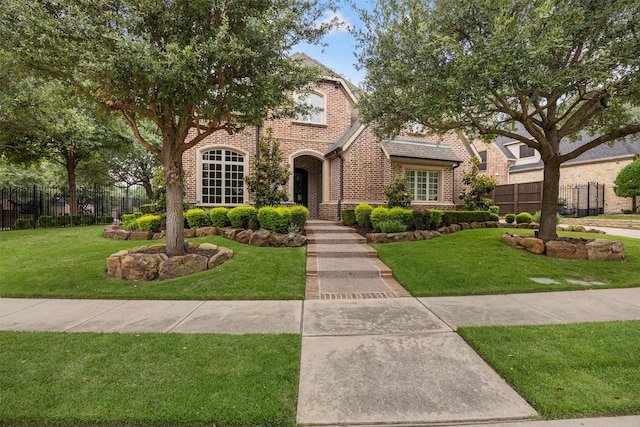 8249 Treemont Pl, Frisco, TX 75034 - view of front of home with brick siding